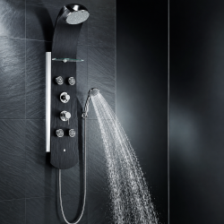 Colonne de douche thermostatique et hydromassante Nautilus VALENTIN