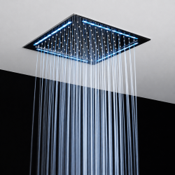 Tête de douche Hydrojet Rain Light Square Paini Porta France Tête de douche Hydrojet Rain Light Square Paini Porta France