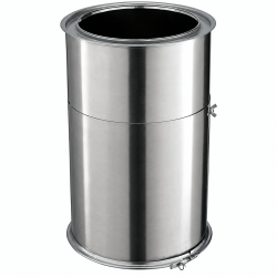 Elément réglable D 280 de 45 à 35 cm Poujoulat ER Inox - Galva