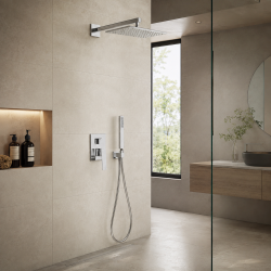 Colonne de douche encastrée Rapid-Box Slim Exclusive Tres Colonne de douche encastrée Rapid-Box Slim Exclusive Tres