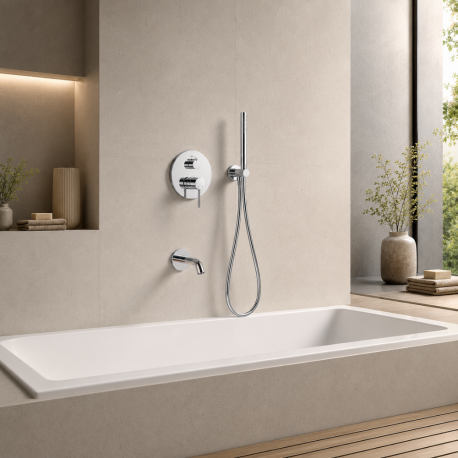 Kit de douche encastré Study Exclusive TRES