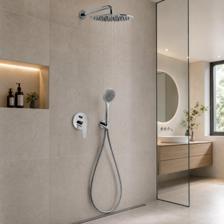 Colonne de douche encastré Rapid-Box Slim Exclusive Tres