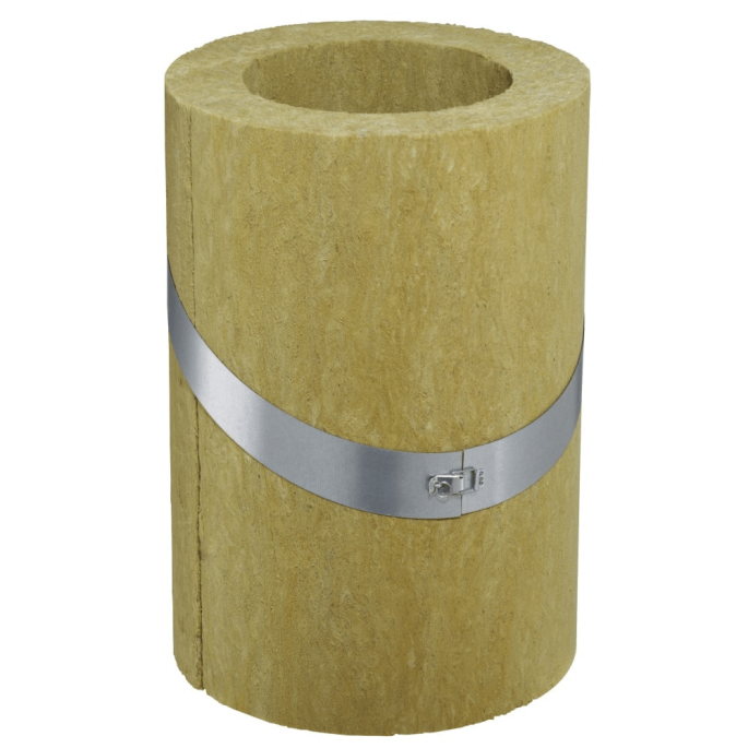 Coquille isolante (rampant) D280 COQISOL 101-120 32280122 Poujoulat Inox-galva