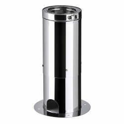 Support autoportant avec écoulement réglable de 35 à 55 cm Therminox TI-ZI / TR-ZR Poujoulat