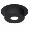 Plaque Finition Ronde hauteur 12 cm gamme Inox-Galva Poujoulat