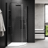 Portes de douche pivotantes 1/4 de cercle Young R2 LUX Novellini