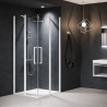 Porte de douche accès d'angle Young A Novellini