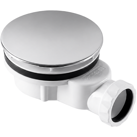 Bonde extra-plate diamètre 90 pour receveur de douche SANINDUSA