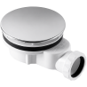 Bonde extra-plate diamètre 90 pour receveur de douche SANINDUSA