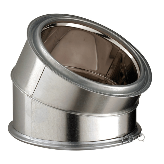 Coude Poujoulat Inox-Galva D 200 30 °