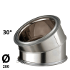 Coude Poujoulat Inox-Galva D 280 30 °