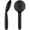 Barre de douche avec douchette noire Uden Thewa