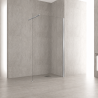 Pack Paroi de douche Fast 6 mm + Receveur Custom blanc mat 3.5cm Novellini