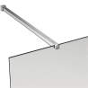 Pack Paroi de douche Fast 6 mm + Receveur Custom blanc mat 3.5cm Novellini