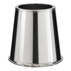 Chapeau en Cône de finition Inox DFI 31230085 D230 Poujoulat