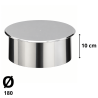 Tampon d'obturation pour CFI de finition Inox TO CFI 31180109 Poujoulat