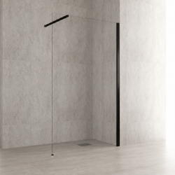 Paroi de douche fixe Fast 6 mm - Verre Transparent Novellini