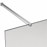 Paroi de douche fixe Fast 6 mm - Verre Transparent Novellini