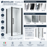 Paroi de douche fixe Young F Novellini