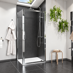 Porte pivotante de Douche Lunes 2.0 G Novellini
