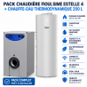 Pack Chaudière fioul Sime Estelle 4 + chauffe eau thermodynamique 250 L Fluidheat