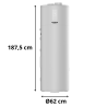 Pack Chaudière fioul Sime Estelle 4 + chauffe eau thermodynamique 250 L Fluidheat