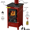 Poêle à bois 6,1 kW Lima-M MBS