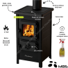 Poêle à bois 6,1 kW Lima-M MBS