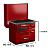 Cuisinière à bois 7 kW Ivan 7 MBS