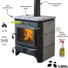 Poêle à bois 14.4 kW Isak MBS
