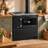 Cuisinière à bois 6.5 kW Ivar 72 MBS