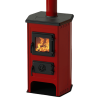 Poêle à bois 6,4 kW Nora MBS avec plaque de cuisson