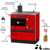 Cuisinière à bois 6.5 kW Ivar 72 MBS
