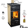 Poêle à bois 7,1 kW Tyra MBS avec plaque de cuisson