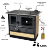 Cuisinière à bois 9.5 kW Ragnar MBS