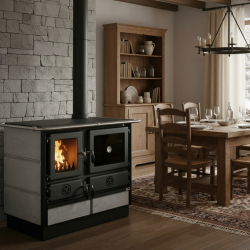 Cuisinière à bois 7.75 kW Ragnar Ollaire MBS Cuisinière à bois 7.75 kW Ragnar Ollaire MBS
