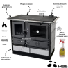 Cuisinière à bois 7.75 kW Ragnar Ollaire MBS
