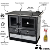 Cuisinière à bois 14,3 kW Hydro Ragnar MBS