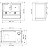Cuisinière à bois 14,3 kW Hydro Ragnar MBS