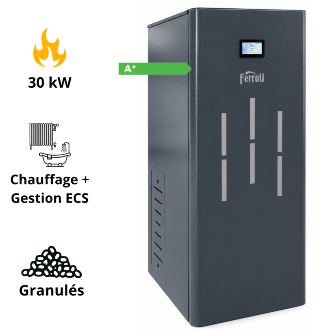 Chaudière à granulés BioPellet TOP 30 kW
