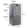Pack chaudière à granulés BioPellet Pro 40 kW + chauffe-eau thermodynamique Fluidheat 250 L + ballon tampon + accessoires