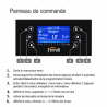 Pack chaudière à granulés BioPellet Pro 40 kW + chauffe-eau thermodynamique Fluidheat 250 L + ballon tampon + accessoires