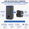 Kit complet chaudière fioul ballon 40 kW Sime