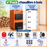 Pack chaudière bois Ferroli FSB Plus 40 kw + ballon tampon + accessoire