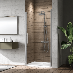 Porte de douche pivotante Young 1B Novellini