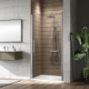 Porte de douche pivotante Young 1B Novellini