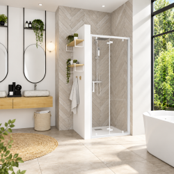 Porte de douche pliante Smart design S KINEDO Porte de douche pliante Smart design S KINEDO