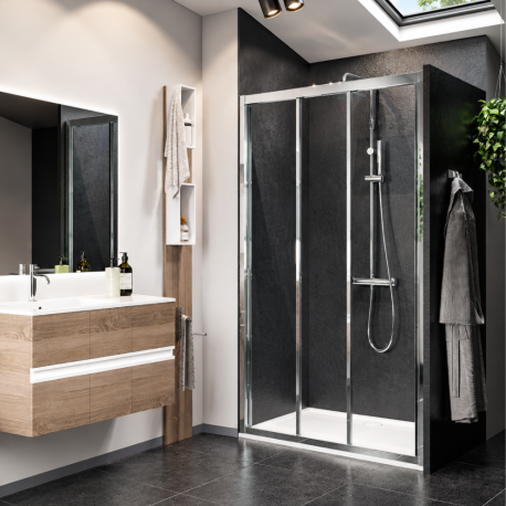 Paroi de douche Lunes 2.0 3P Novellini