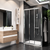 Paroi de douche Lunes 2.0 3P Novellini