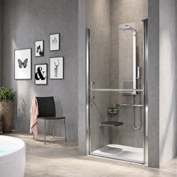 Porte de douche battante Free 1 - 1B Novellini Porte de douche battante Free 1 - 1B Novellini